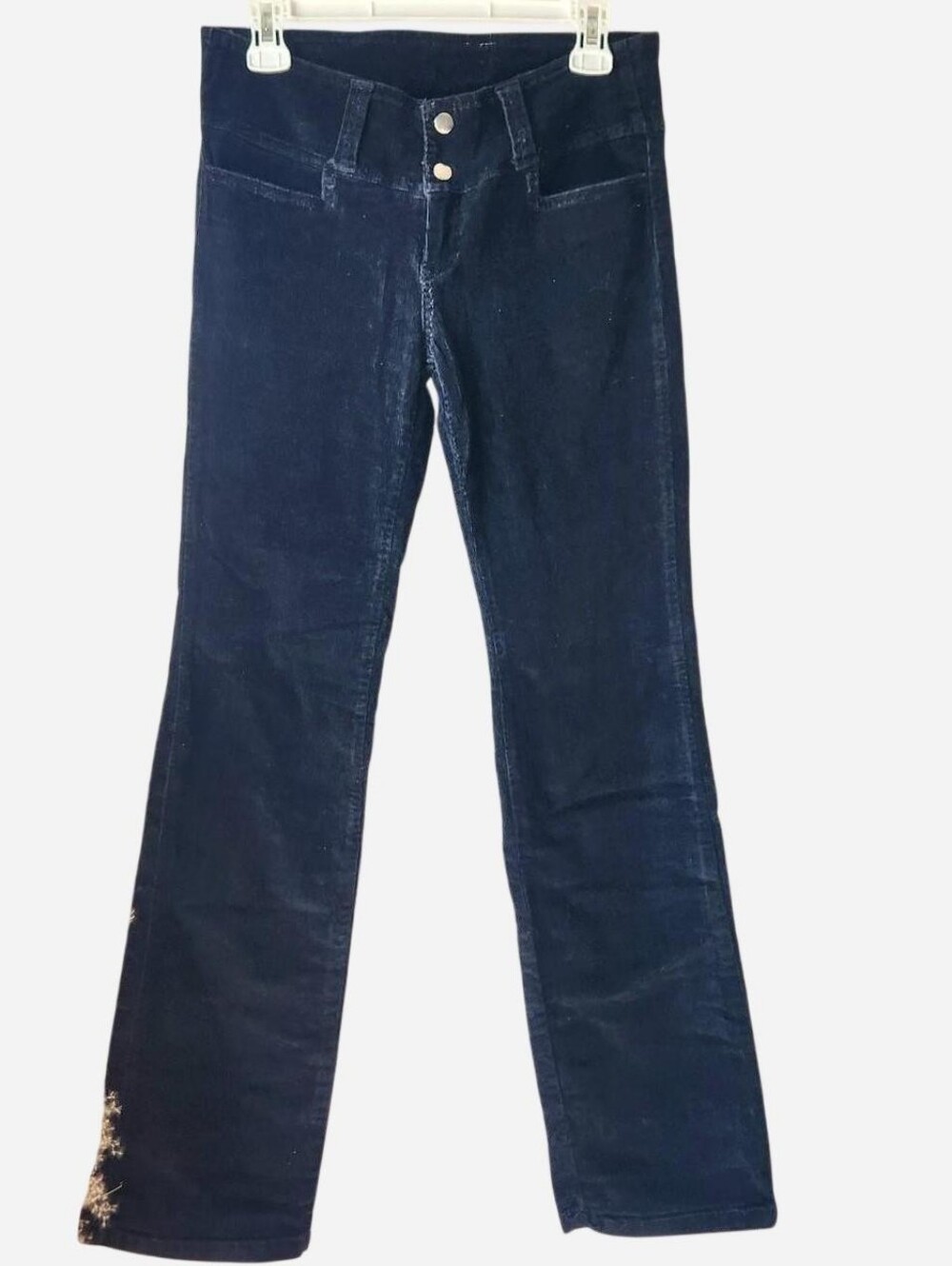 Vintage Black Cotton Corduroy Pants
